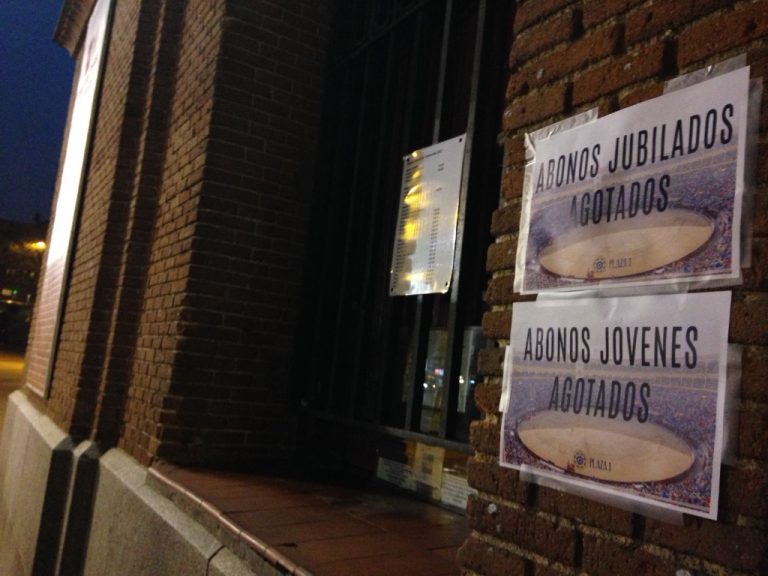 Muy buenos datos en la venta de nuevos abonos en Madrid