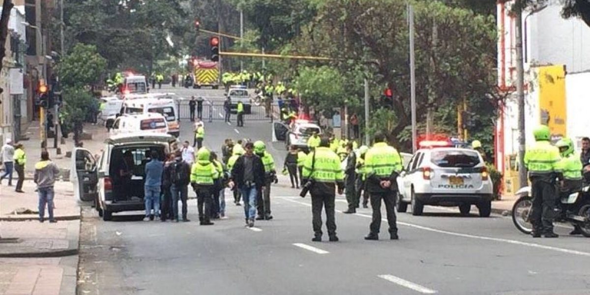 Explosión en los aledaños de la Santamaría