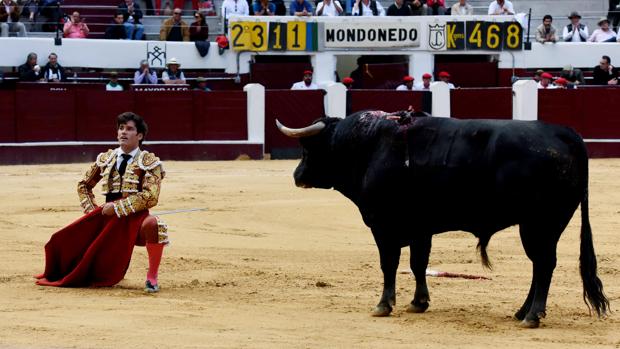 José Garrido a hombros en su llegada al aeropuerto de Madrid (Vídeo)