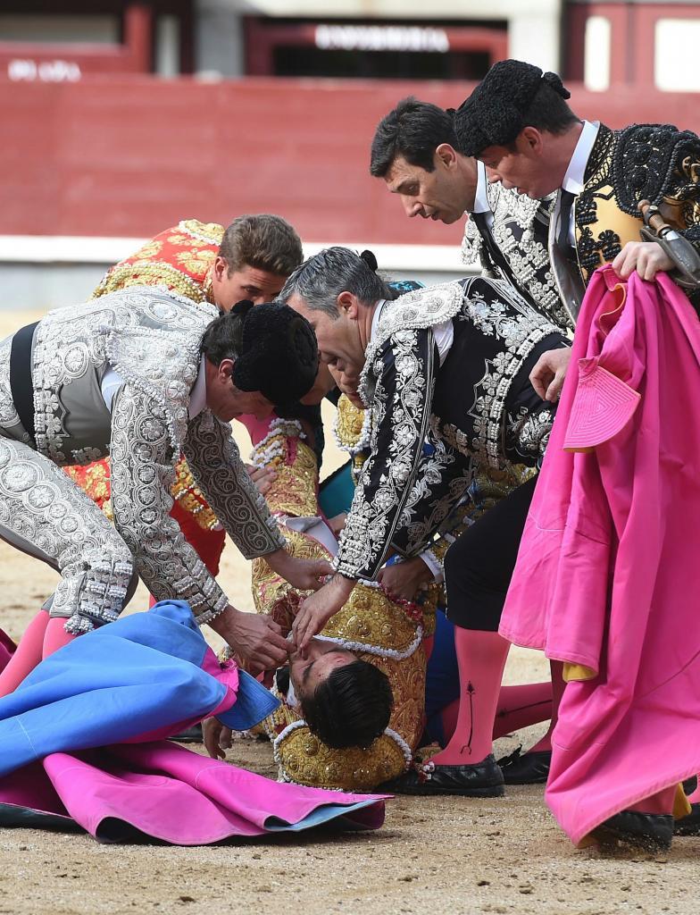 Las cuadrillas evitaron la tragedia en Las Ventas