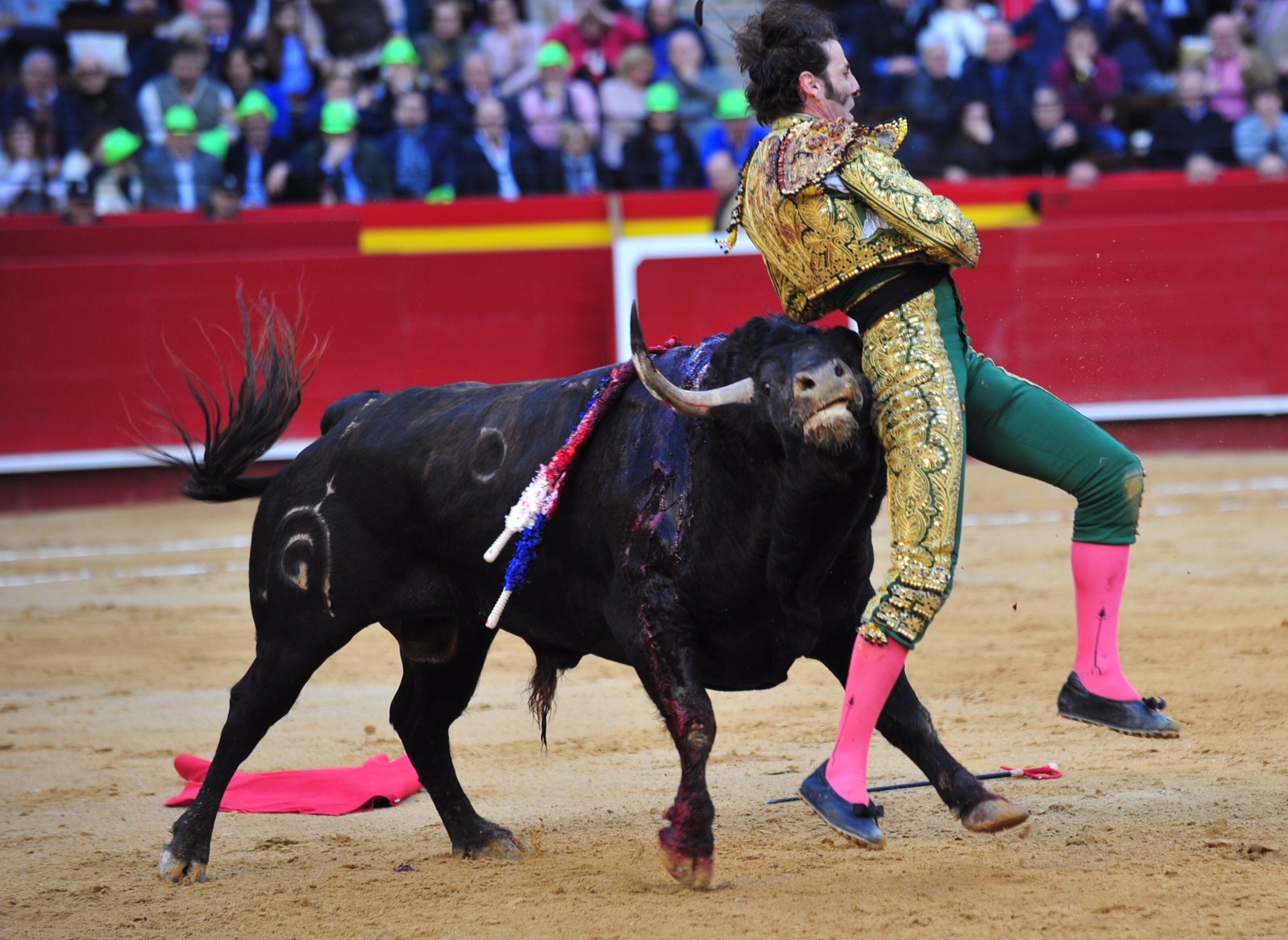 Juan José Padilla, graves cornadas en muslo y tórax