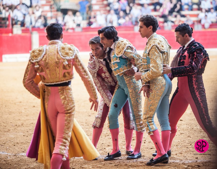 Curro Díaz, cornada de dos trayectorias en Zaragoza