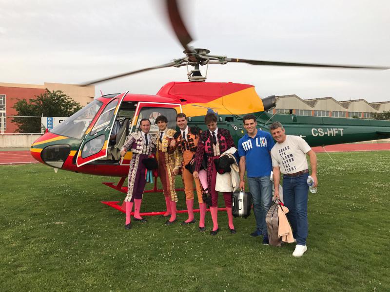 Una tarde de altos vuelos