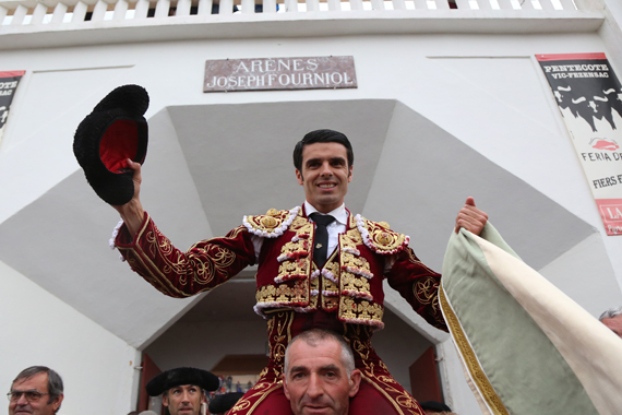 Emilio de Justo, gran triunfador de la feria de Vic-Fezensac