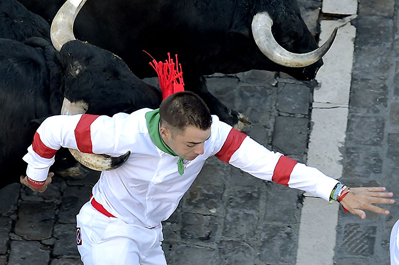 Veloz e intenso encierro de Victoriano del Río
