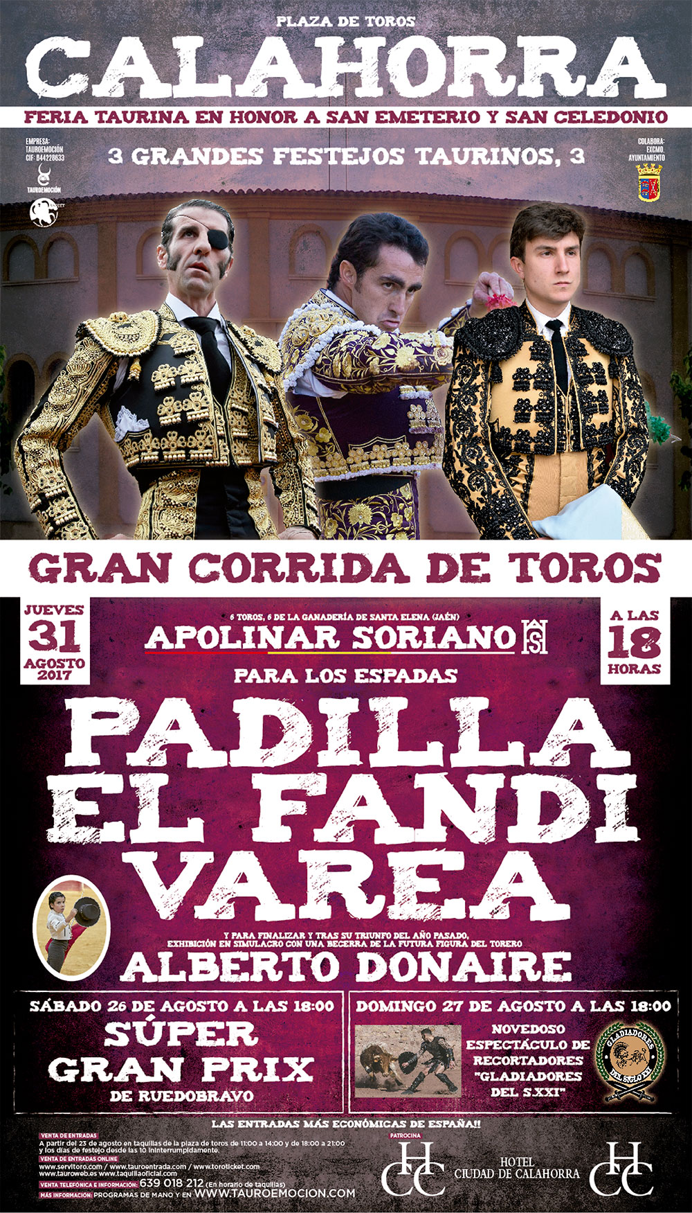 Tauroemocion presenta la feria de Calahorra 2017