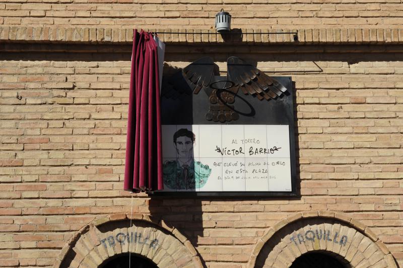 Teruel: «Al torero Víctor Barrio»