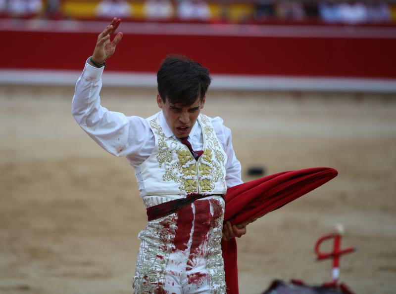 Gonzalo Caballero evoluciona favorablemente de su percance en Pamplona