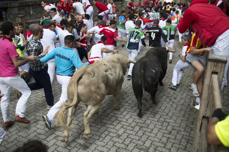 Los de Jandillla vuelan sobre Pamplona