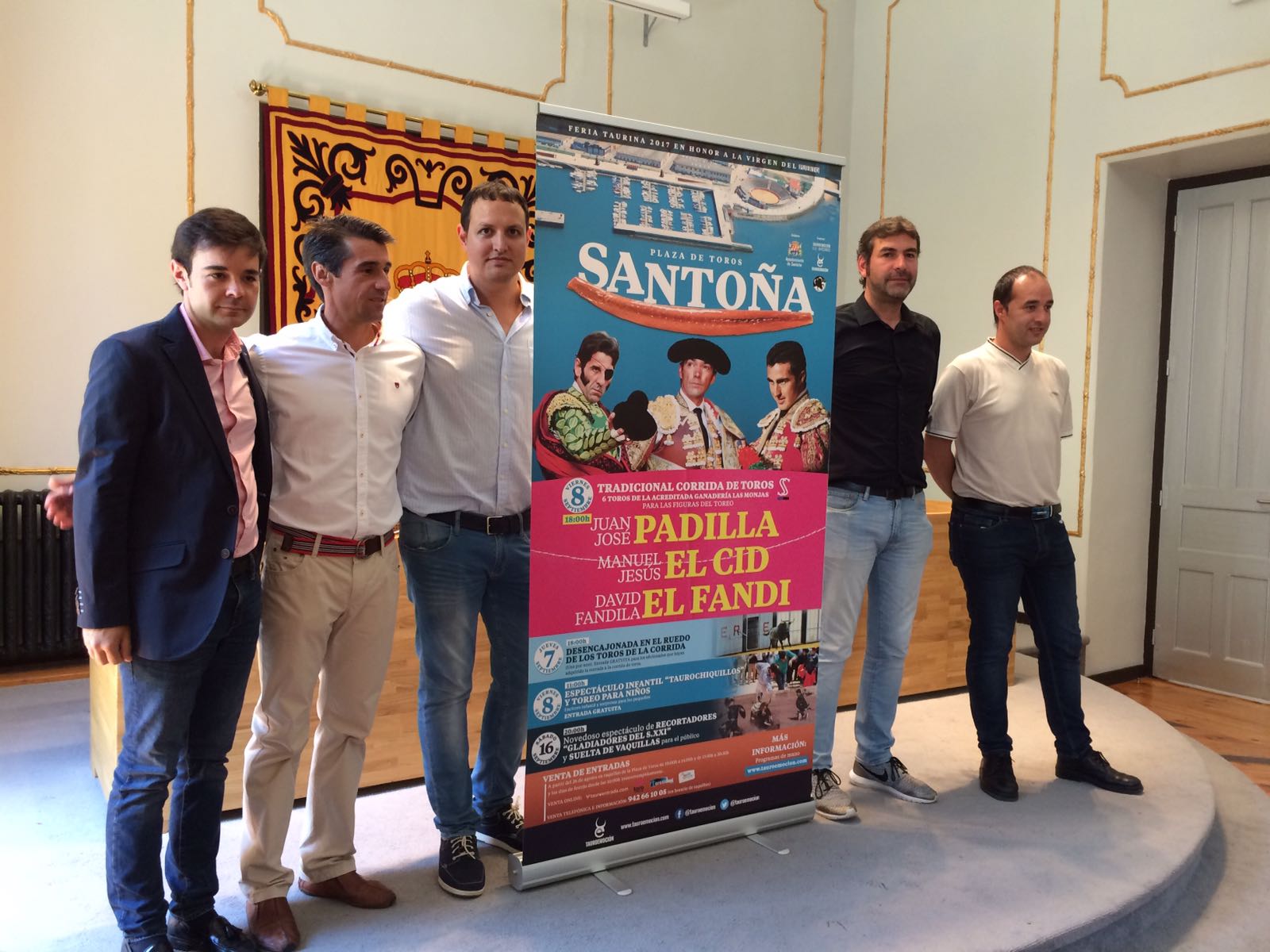 Tauroemoción presenta su feria taurina de Santoña