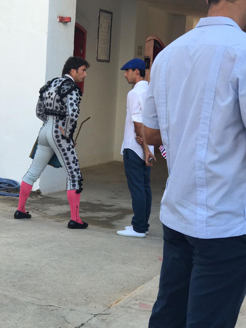 Fortes ejerce como arenero de lujo en Melilla