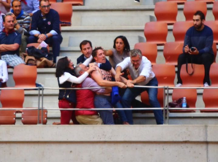 Peter Janssen, pillado «in fraganti» en Logroño