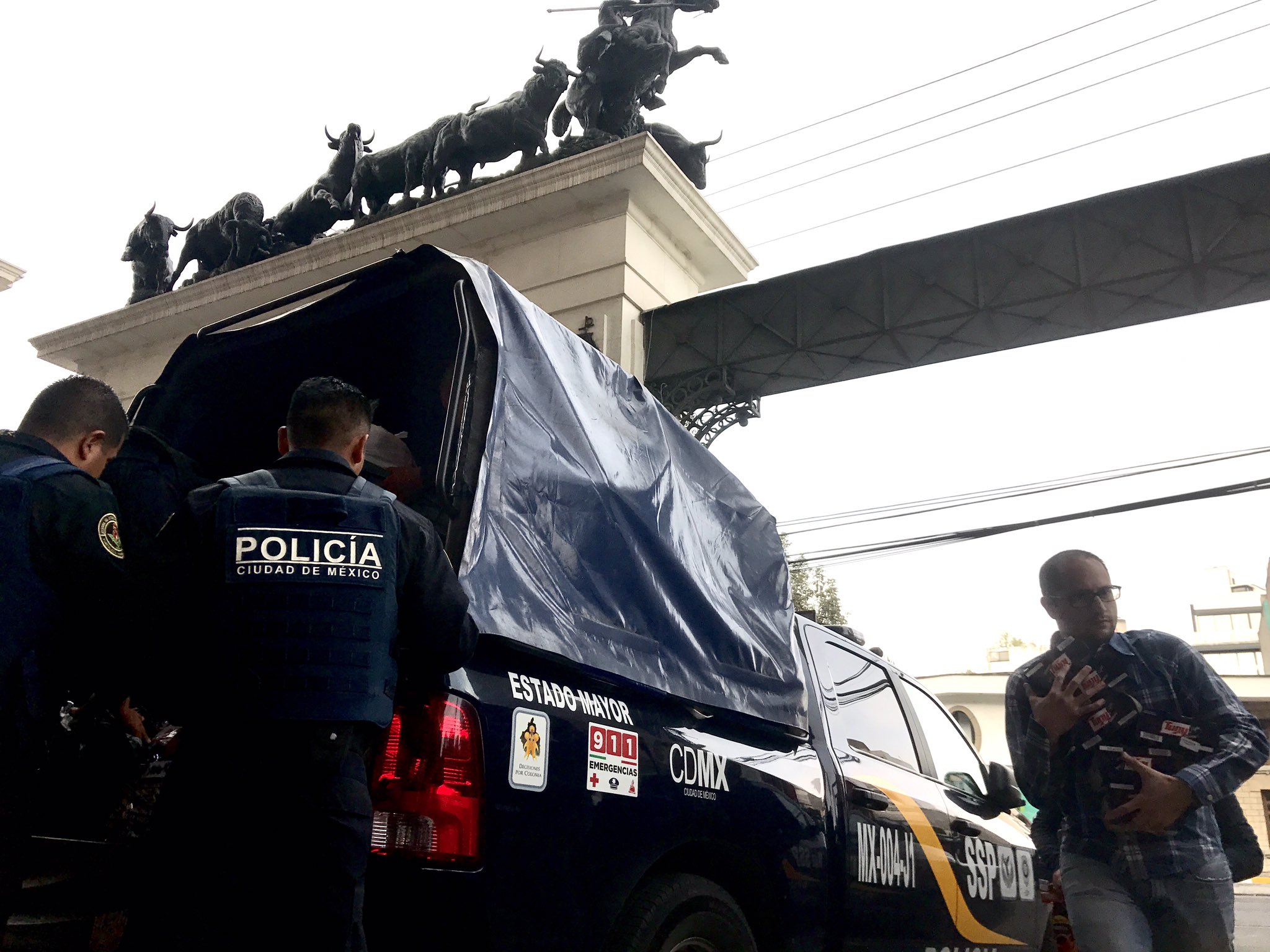 La México abre sus puertas como Centro de Recogida tras la tragedia del terremoto
