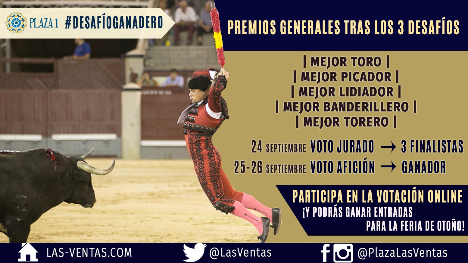 Elige a los triunfadores de los Desafíos Ganaderos de Las Ventas