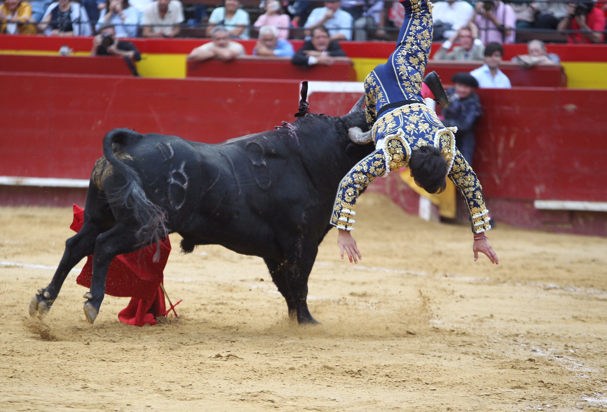 Colombo herido grave en Valencia