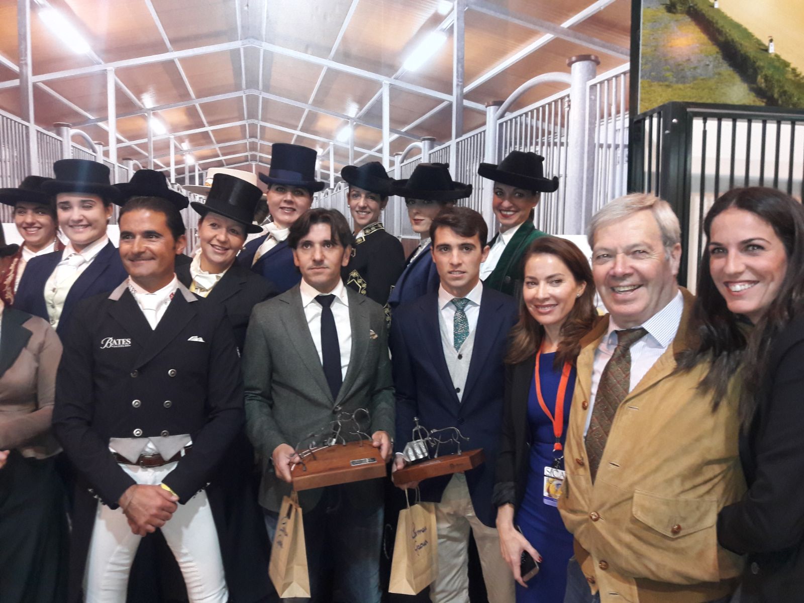 Diego Ventura y Rafa Serna homenajeados por la Federación Andaluza de Hípica