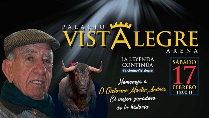 Pintura y flamenco en el homenaje a Victorino Martín en Vistalegre