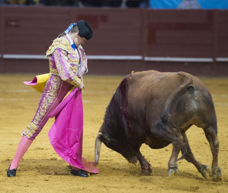 Los aceros dejan todo en una oreja por coleta en Vistalegre