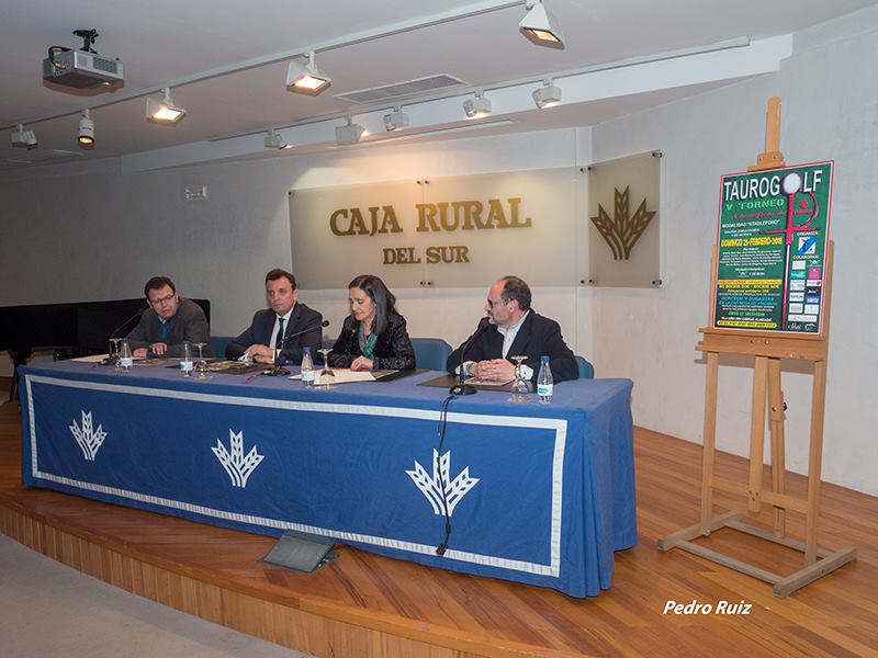 Presentado el V Torneo Benéfico Taurogolf
