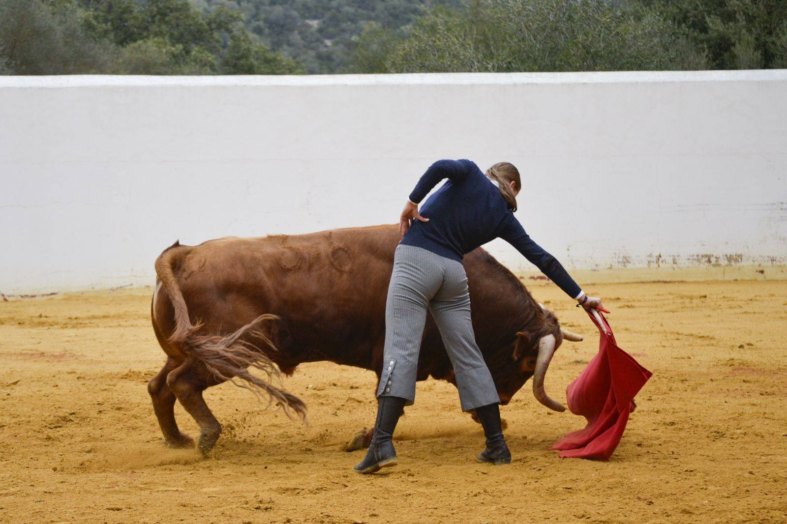 Rocío Romero preparada para su debut en Vistalegre