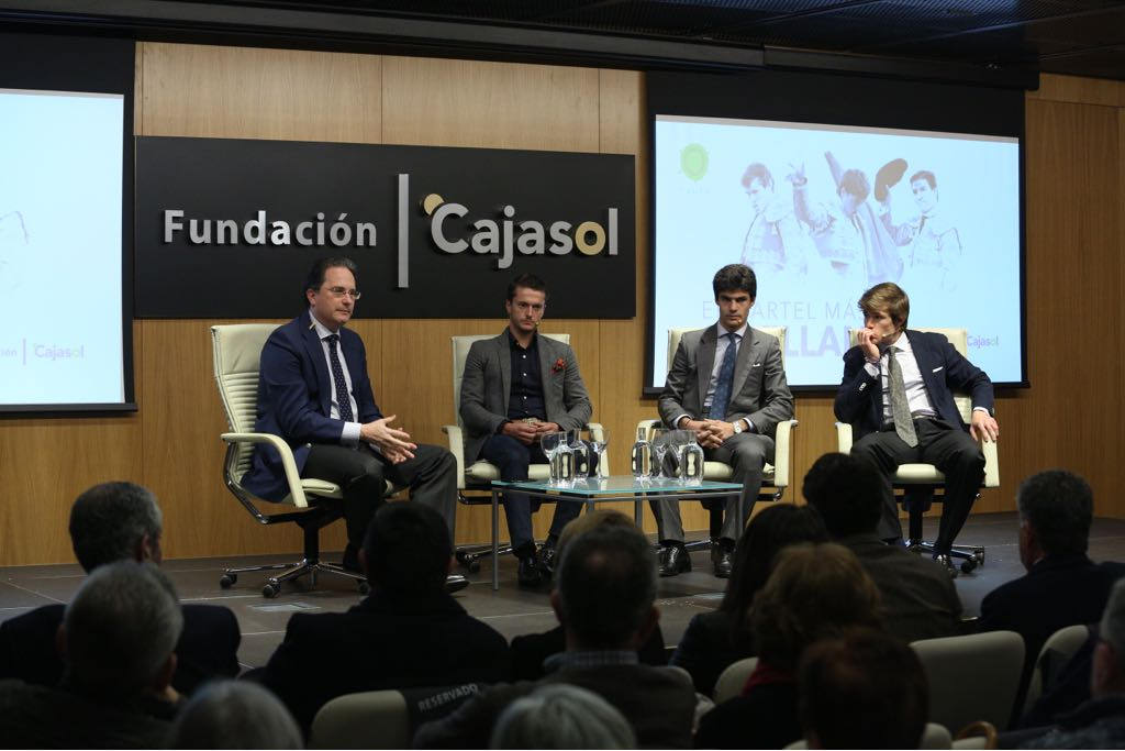 «El cartel más sevillano» en la primera charla del ciclo promoción y fomento de la tauromaquia