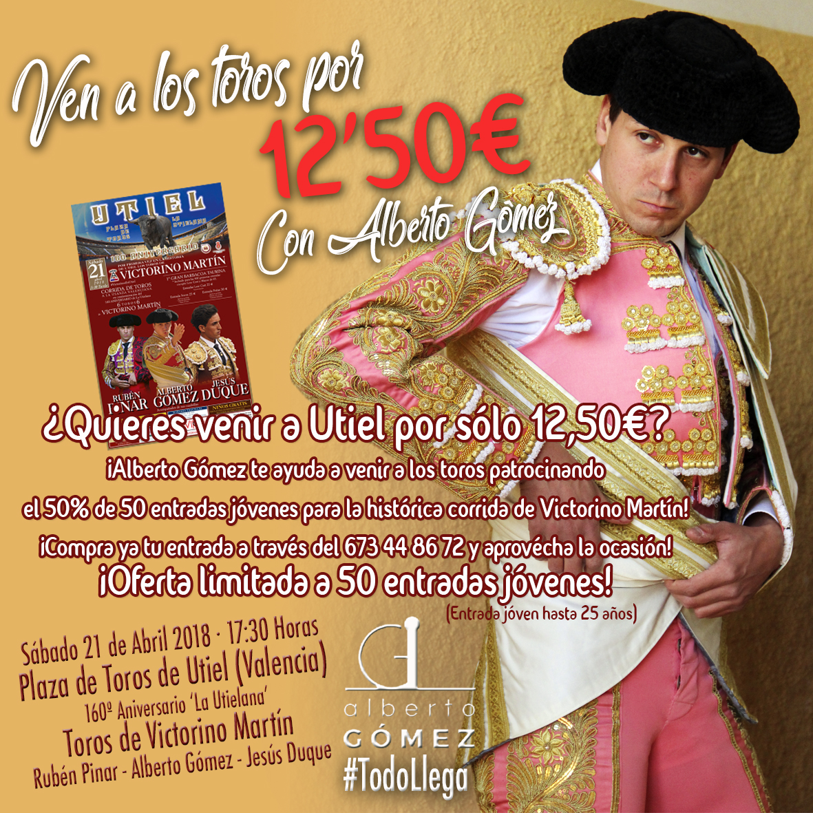 Ven a ver los Victorinos por 12’50€ con Alberto Gómez