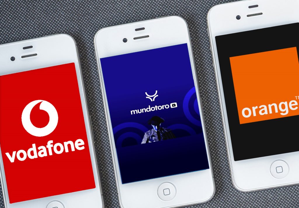 Vodafone, Mundotoro Tv y Orange