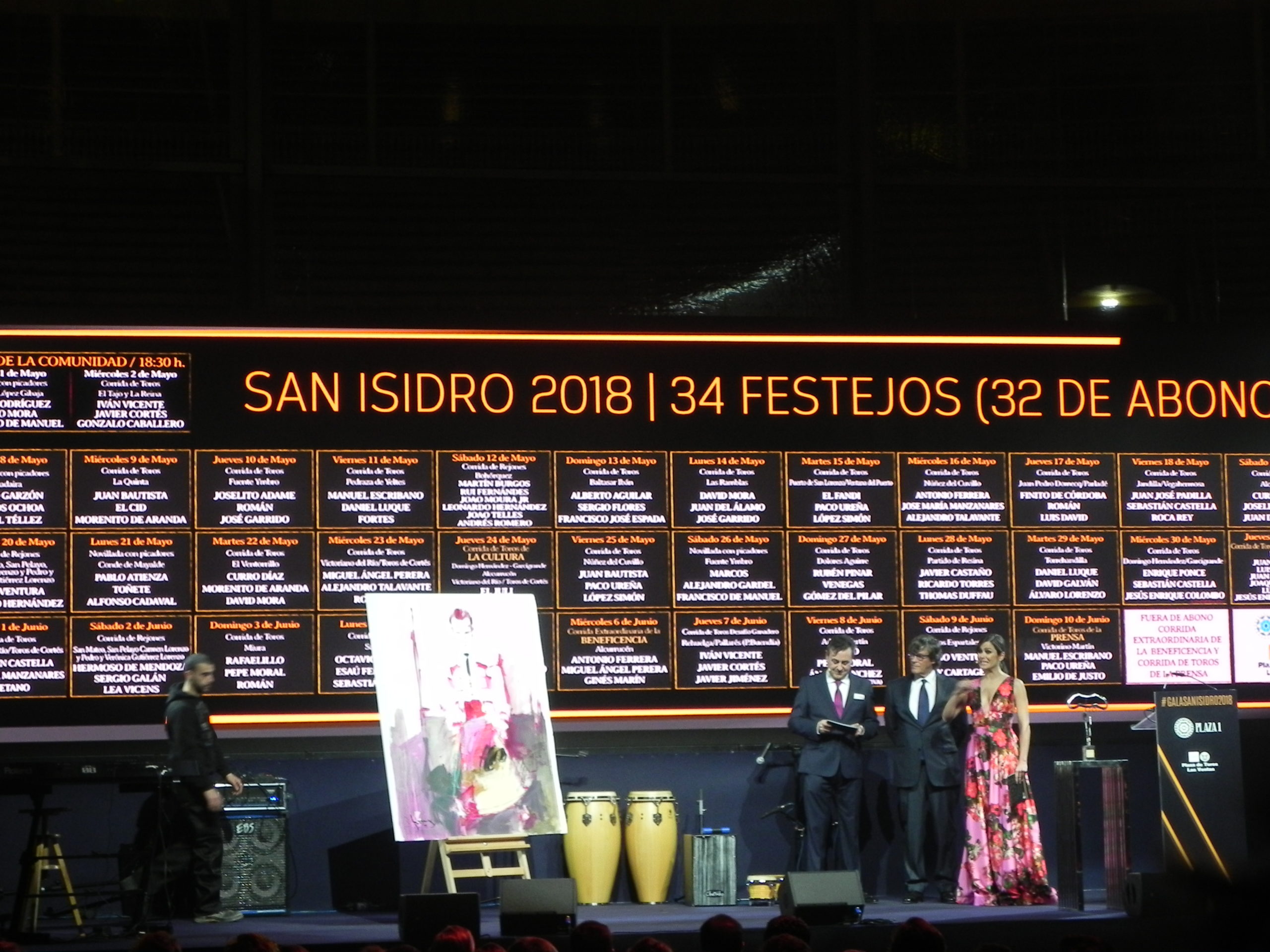 Gala presentación carteles feria de San Isidro 2024
