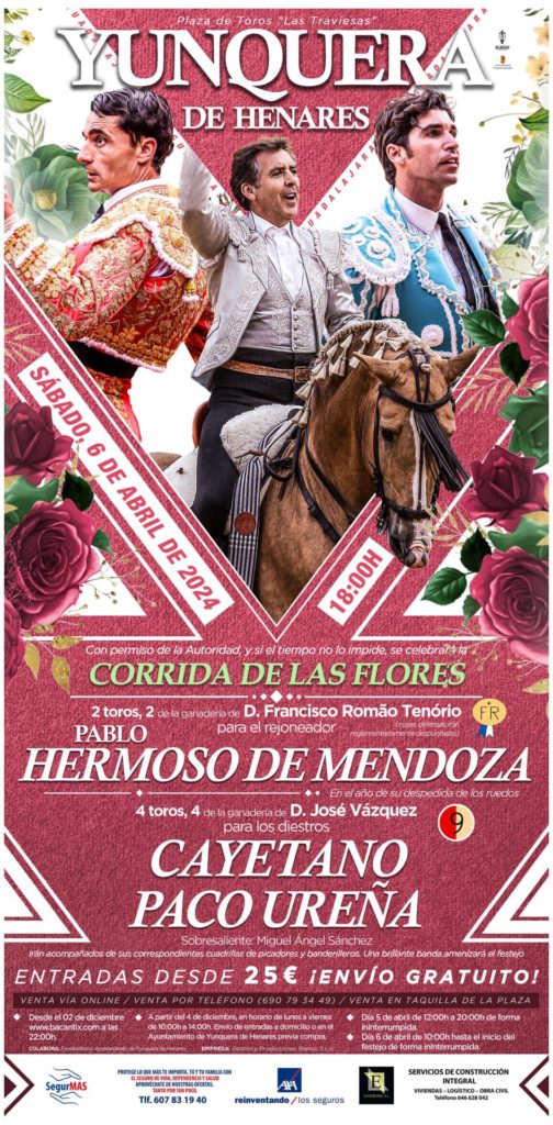 Yunquera de Henares presenta la Corrida de las Flores